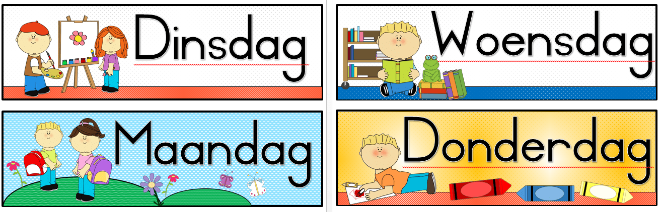 Dae van die week flitskaarte - Juffrou 911