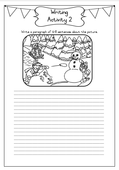 Sentence of sheep for class 1 picture