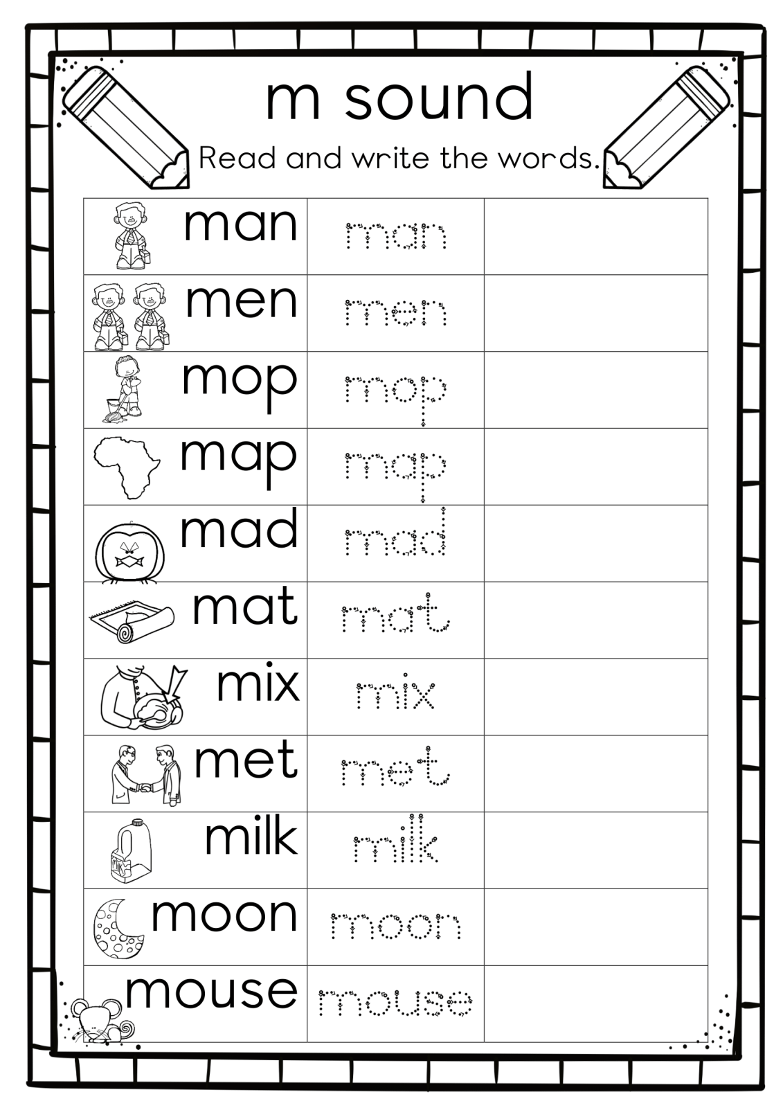 English Language Worksheets For Class 4