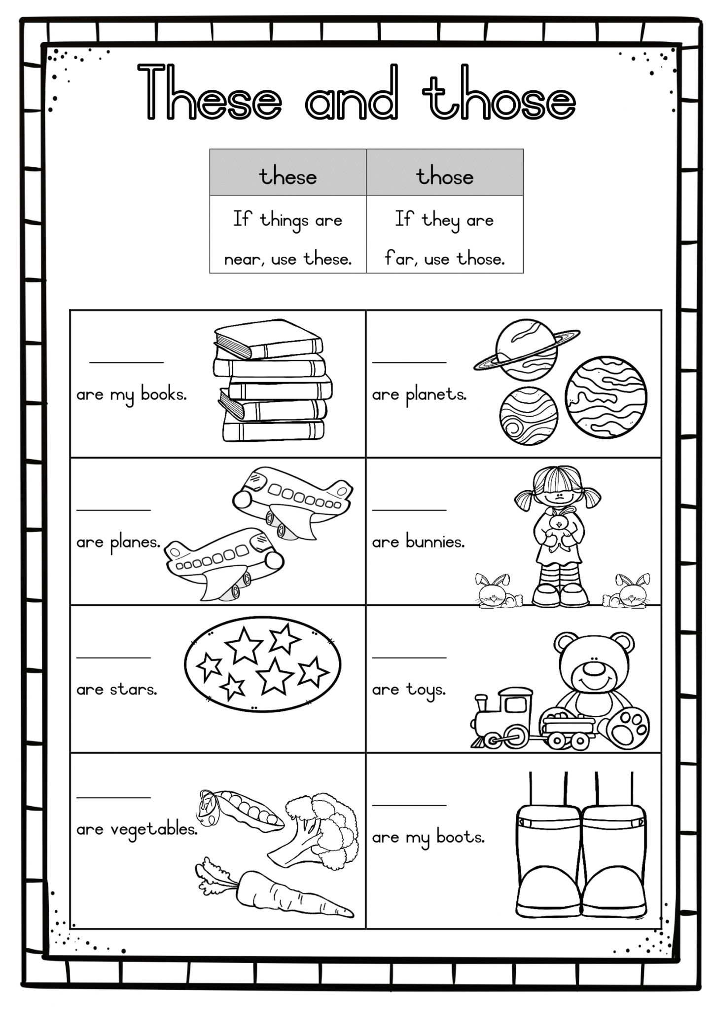 English Worksheets For Grade 1 British Curriculum
